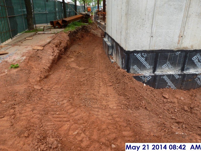 Soil compaction around Elev. 4-Stair -2 Facing North (800x600)